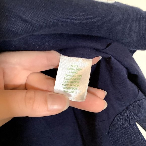 Lilly Pulitzer Blue Blouse Size M - Picture 7 of 8